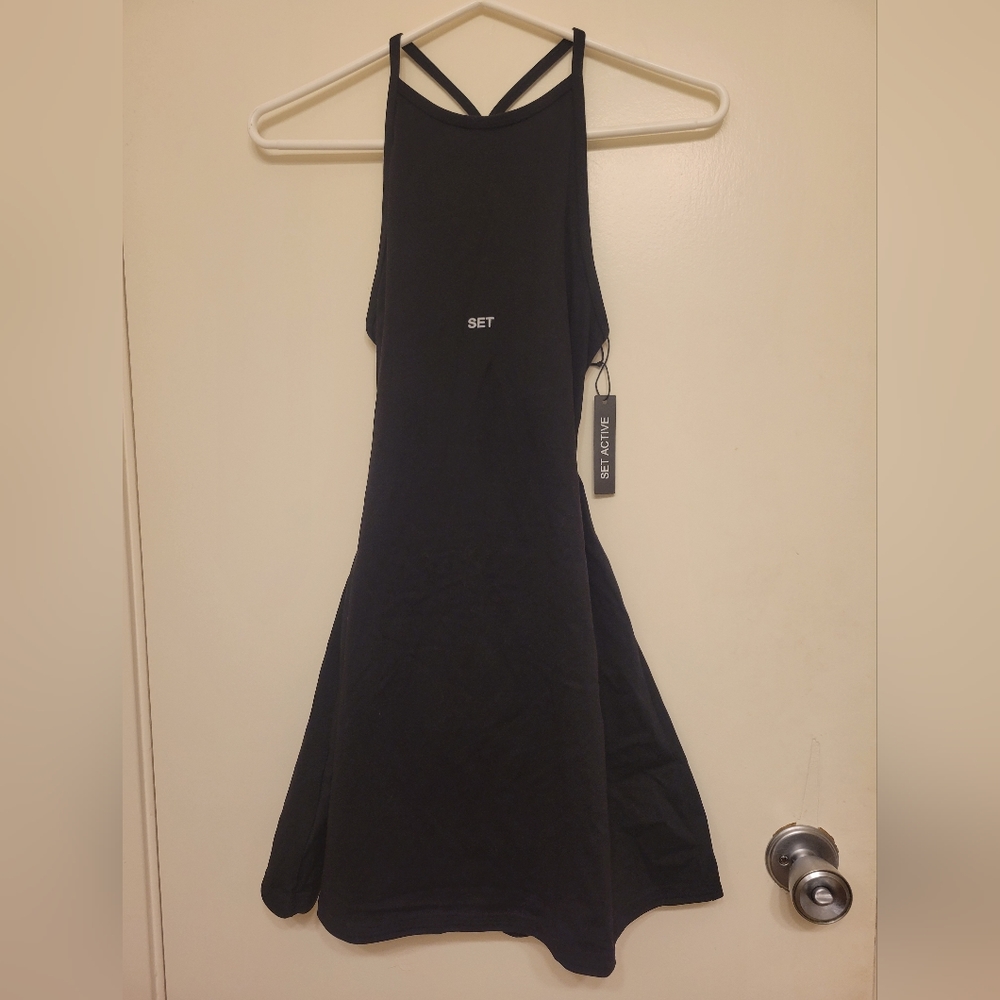 NWT Set Active Sportbody Dress in Onyx